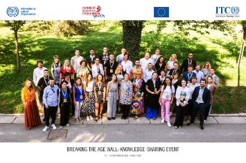Breaking the Age Wall Conference in Turin, Italy held by ITCILO