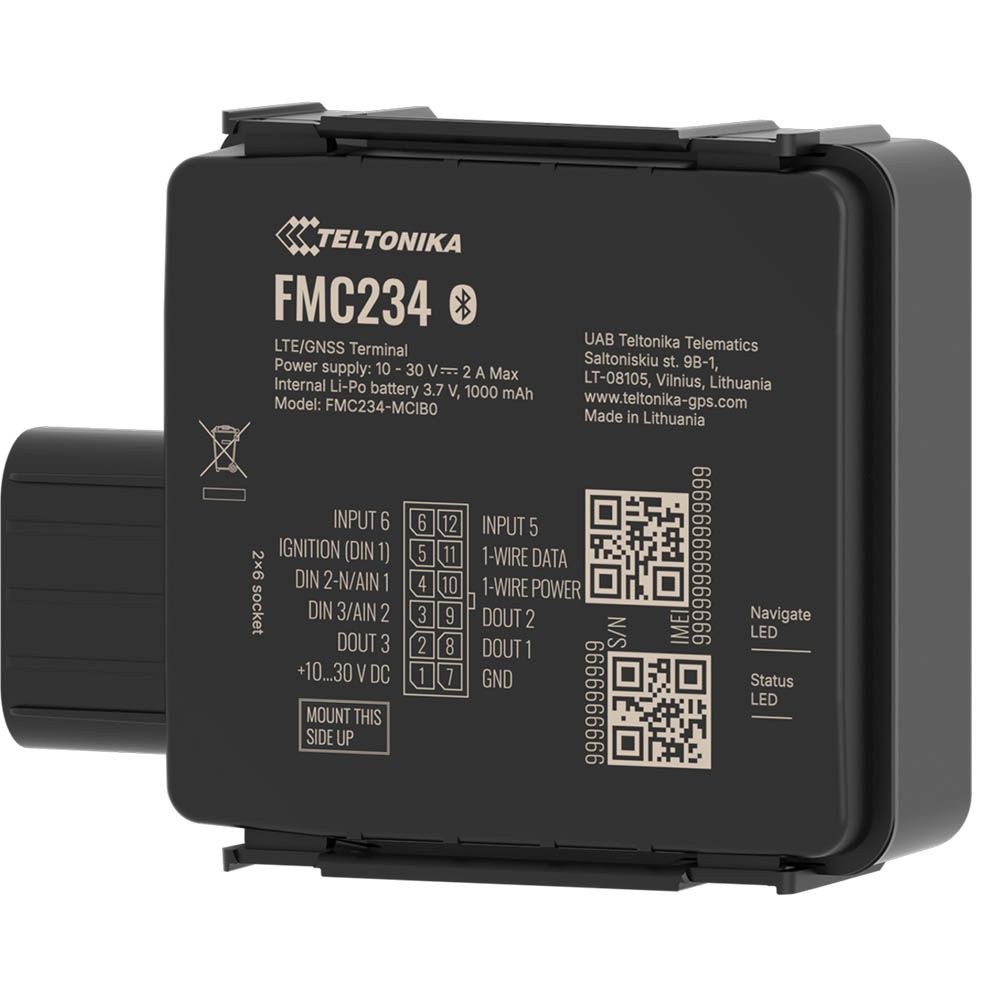 Teltonika FMC234 4G- GPS tracker -Modul für Motorräder
