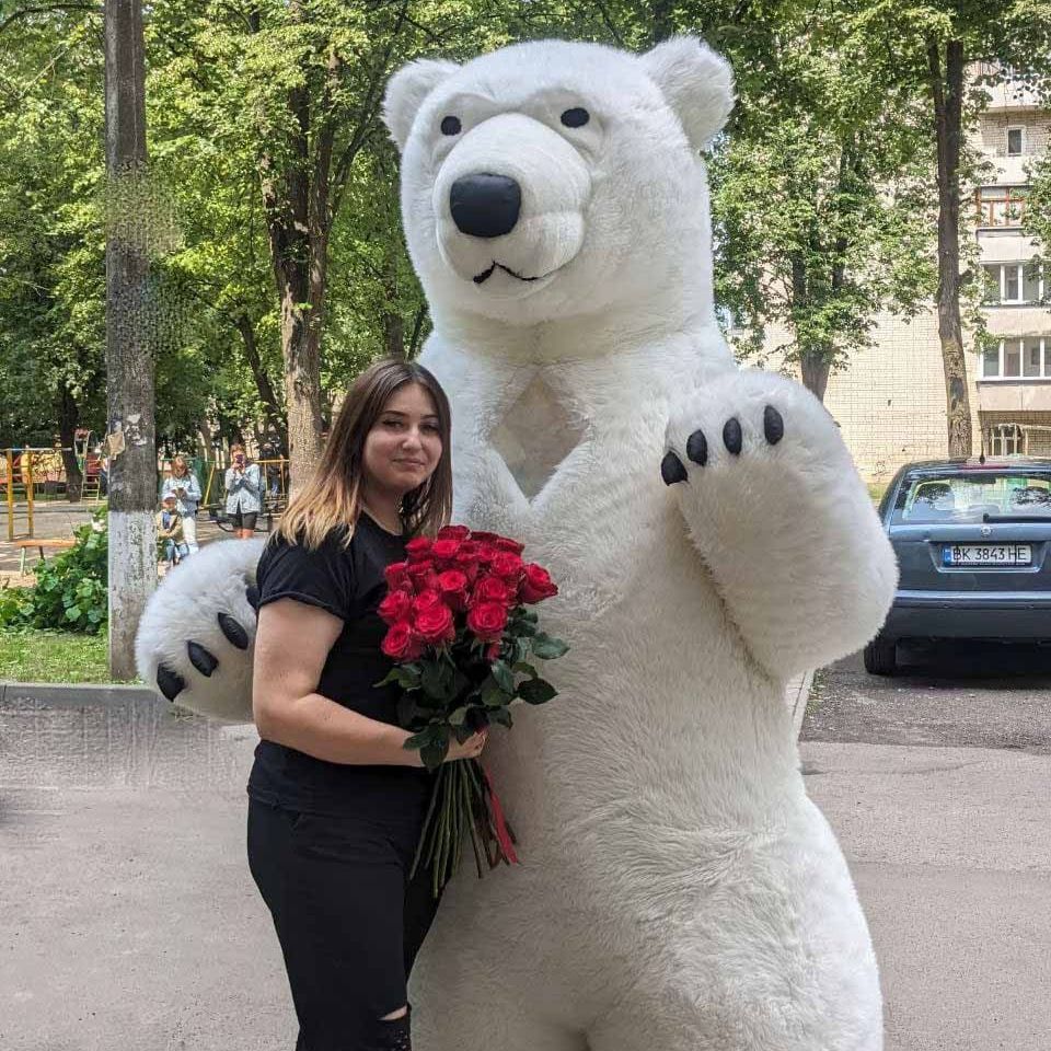 Белый Медведь Хмельницкий. Заказать приветствие и цена