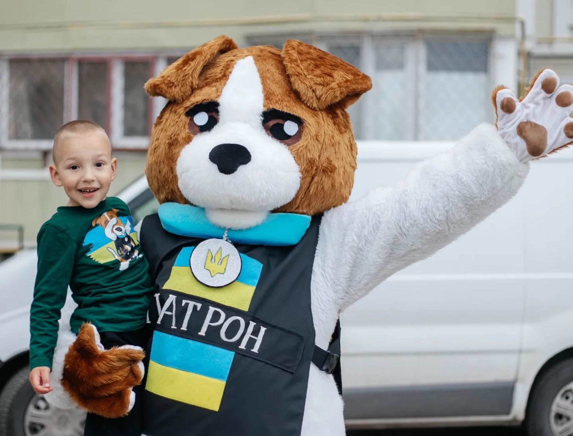 Пес Патрон - привітання Ростового Пса в Україні та ціна
