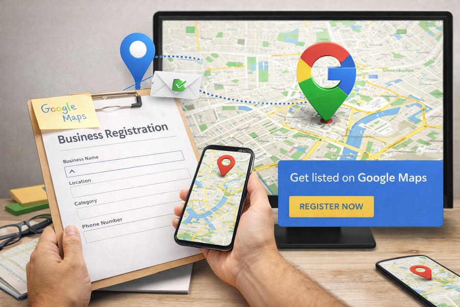 створення точки на гугл картах