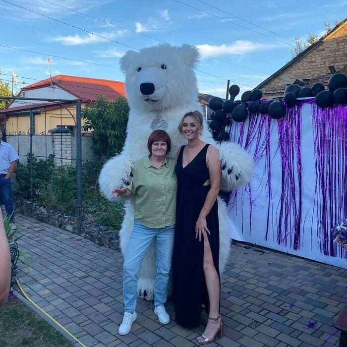 замовити білого ведмедика