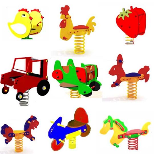 Качелі на пружинці