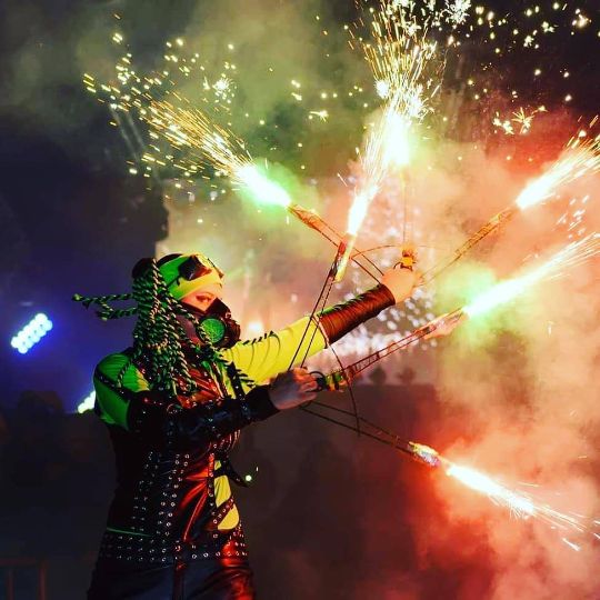 Огненное шоу