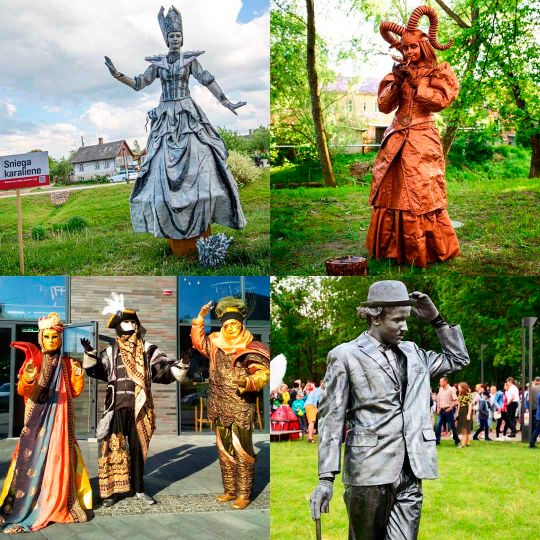 Живі скульптури