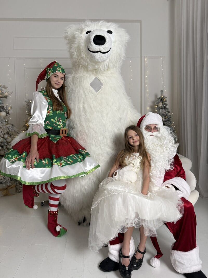 привітання Санта Клауса на свято