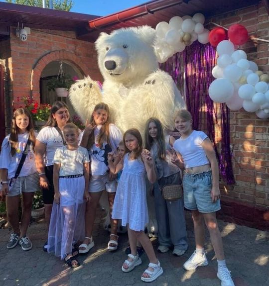 білий мішка на день народження Житомир