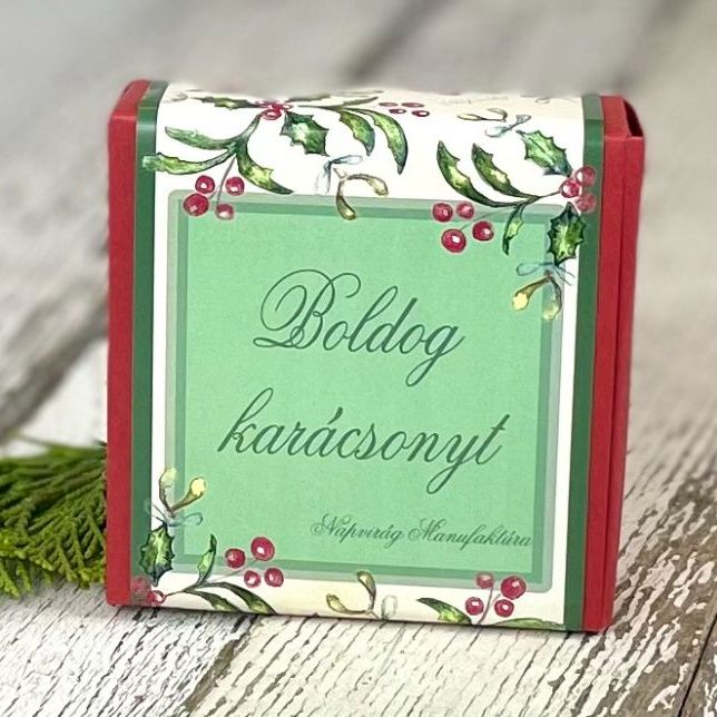 Díszdobozos mézes szappan