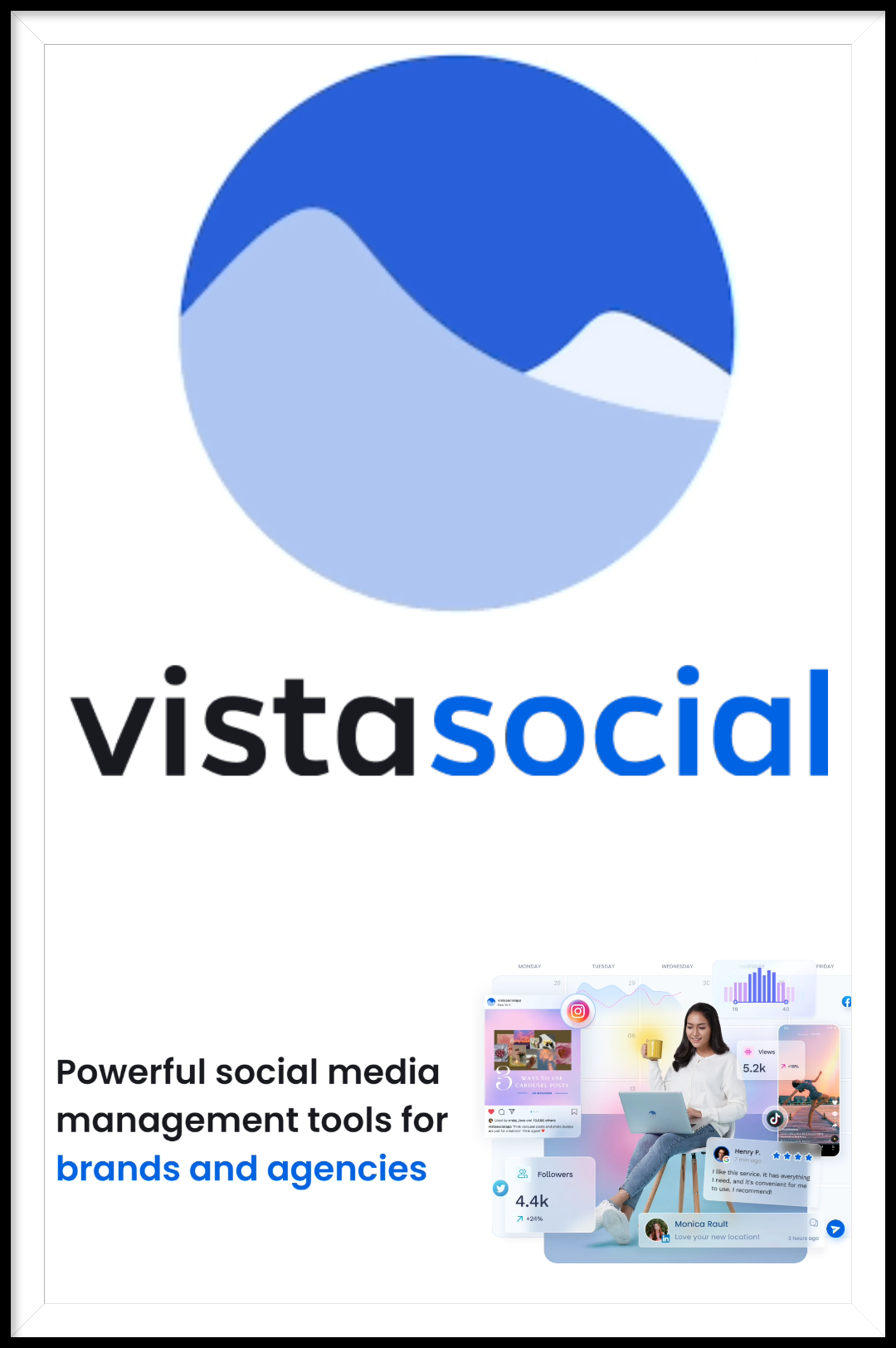 Vista Social social media management tool
