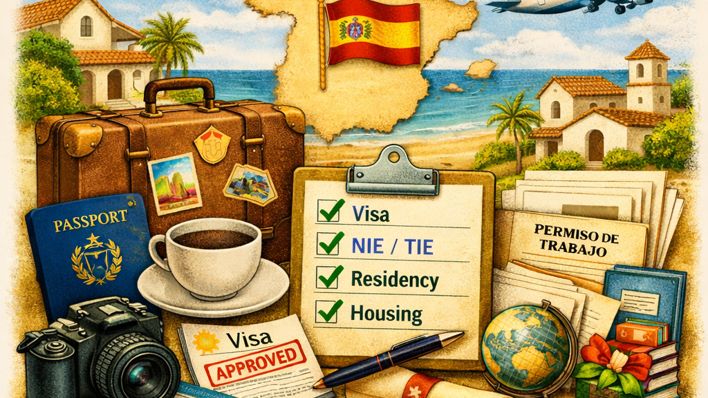 Help At Hand Spain - How to Move To Spain Graphic
