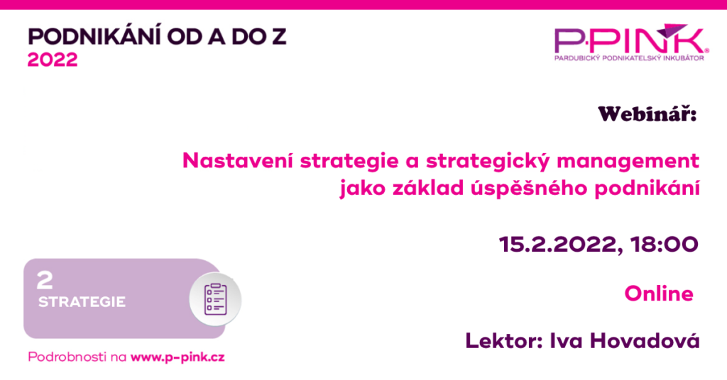 Nastavení strategie a strategický management jako základ úspěšného podnikání