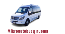 Mikroautobusų nuoma Vilniuje