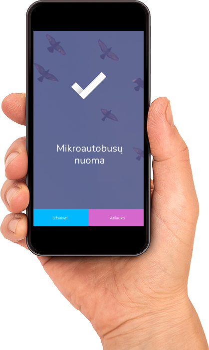 Mikrautobusų nuoma telefone