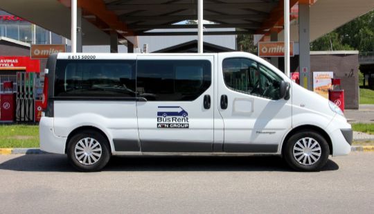 8 VIETU AUTOBUSO NUOMA