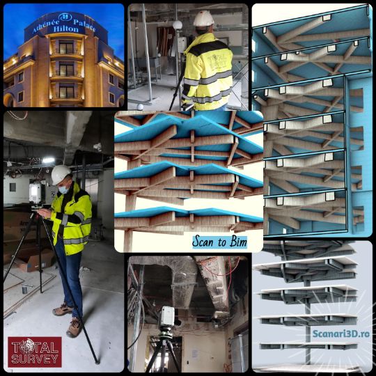 Scan to BIM - Hilton Athenee Palace