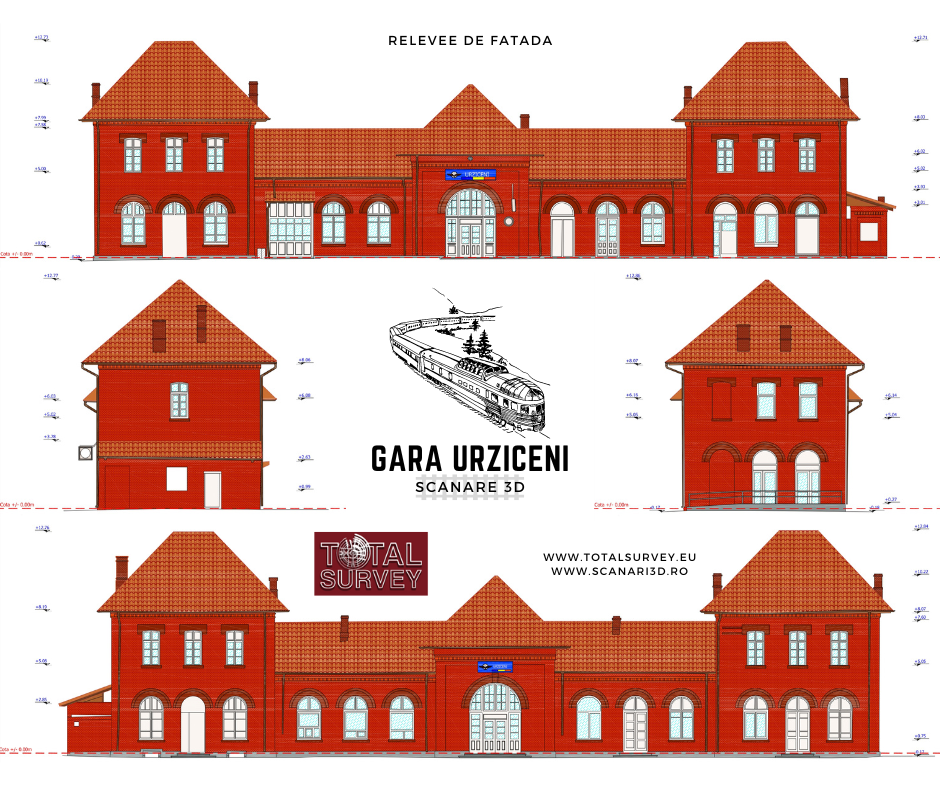 Scanare 3D - Gara Urziceni