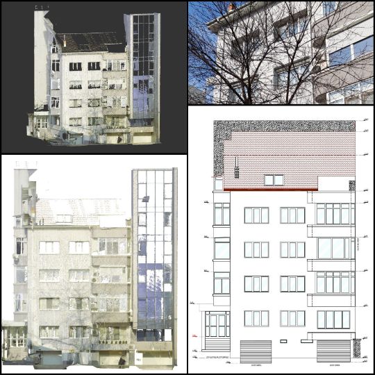 Scanare3D pentru fatade