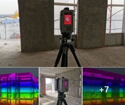 Scanare pentru verificare structura beton