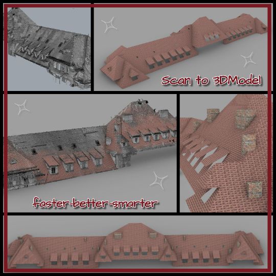 Model 3D - acoperis hotel Triumf