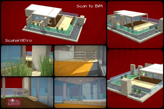 3D Model - BIM - attic and terrace