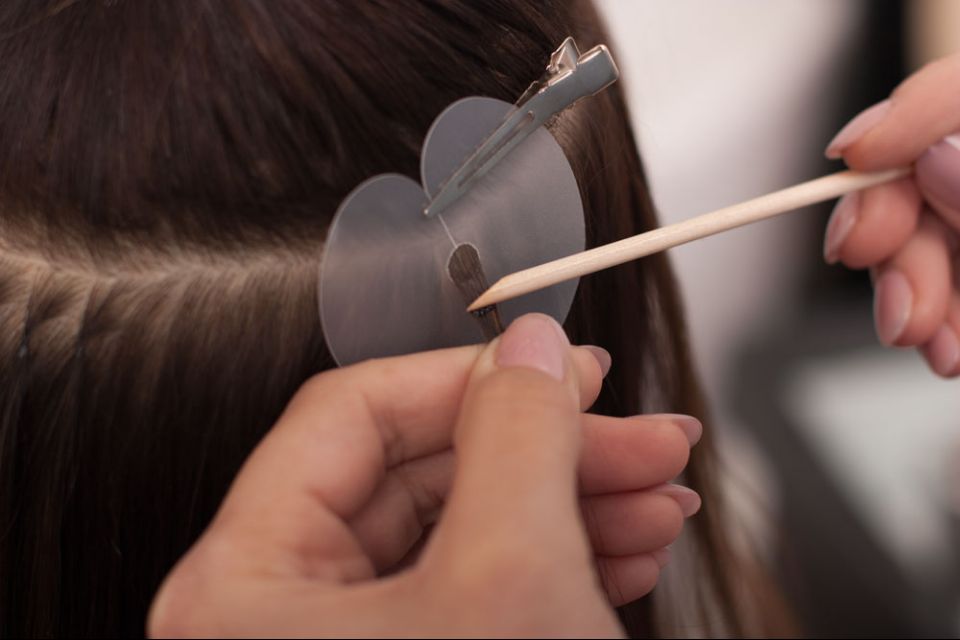 обучение испанскому холодному методу наращивания волос