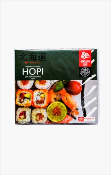 Водорості Hokkaido Club норі 10 лист для суші