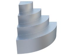 Сходы нержавеющий бассейн