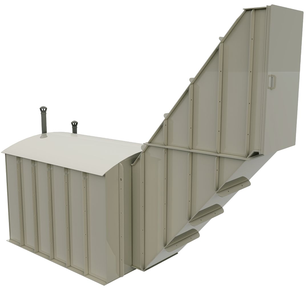 Прямоугольный погреб