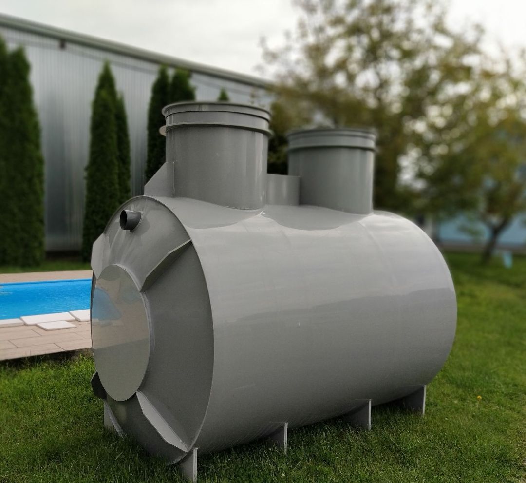 Tříkomorový polypropylenový septik na chatu | Solid Plast