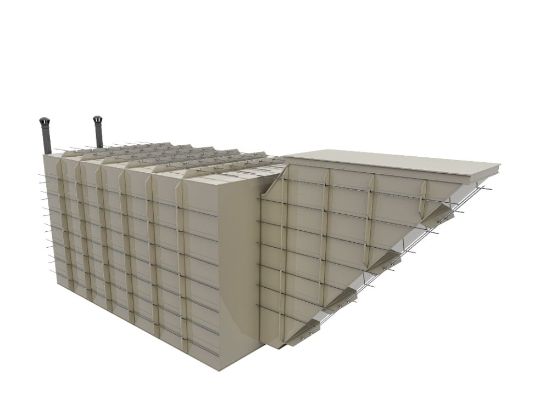 ПРЯМОУГОЛЬНЫЙ ПОГРЕБ С БОКОВЫМ ГОРИЗОНТАЛЬНЫМ ВХОДОМ