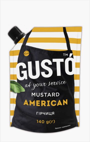Гірчиця Густо American 140 г д/п
