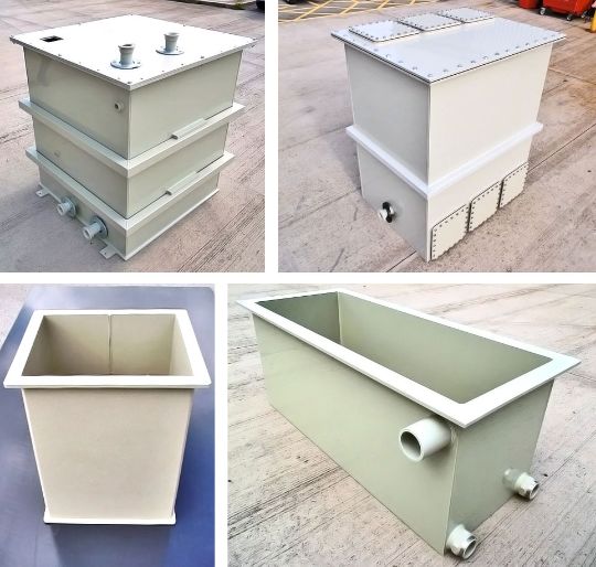 квадратные емкости