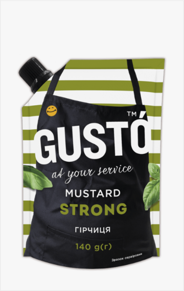 Гірчиця Густо Strong 140 г д/п