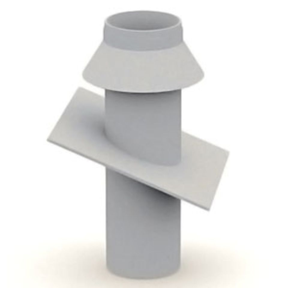 Узел прохода через кровлю