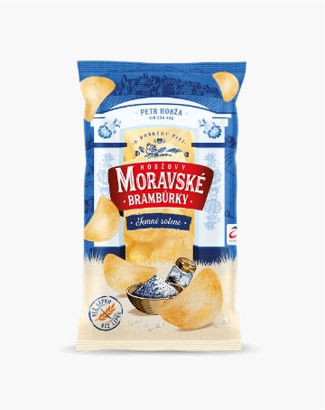 Чипси картопляні Moravské зі смаком солі 150 г